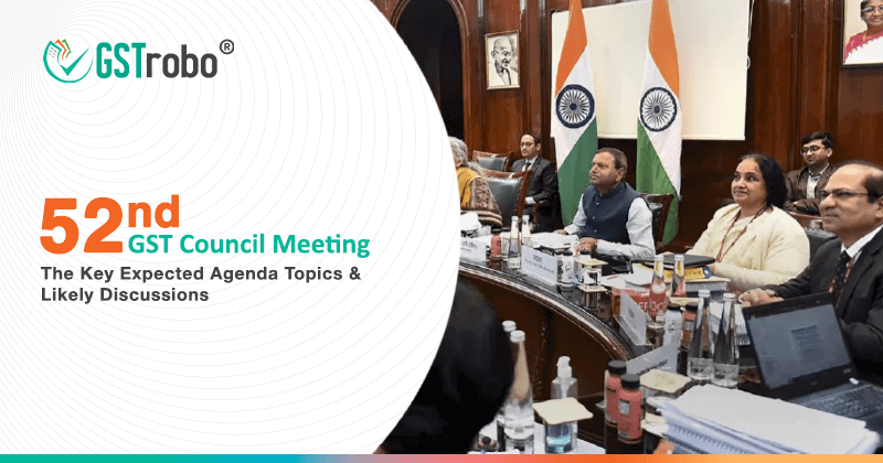 52nd gst council meeting